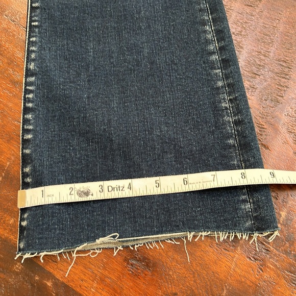 L'AGENCE Sneeki Jeans Super Stretch Low-Rise Straight Leg Hanson Blue Women's 26 - Picture 14 of 16